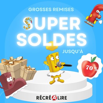 #2025 #bonneannee #maternelle #Alphas #planètedesalphas Les #SOLDES au pays des Alphas c'est maintenant !  Profitez de remises exceptionnelles sur notre site internet. https://editionsrecrealire.com/922-soldes-d-hiver