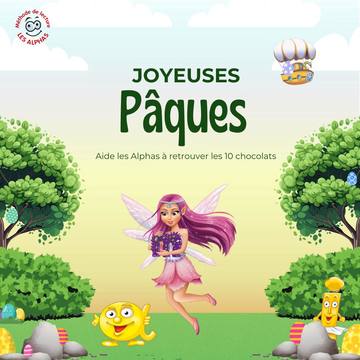 Toute l'équipe des @editions Recrealire vous souhaite de très joyeuses Pâques !  #lesalphas #pedagogie #apprendreautrement #lecture